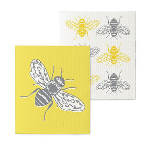 Bees Dishcloths - Set of 2