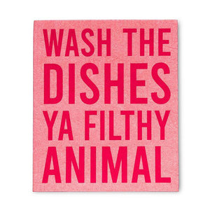 Ya Filthy Animal Swedish Dishcloths - Set of 2