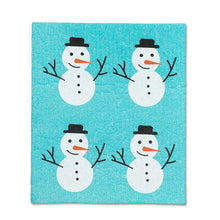 Load image into Gallery viewer, Snowman Dishcloths - Set of 2
