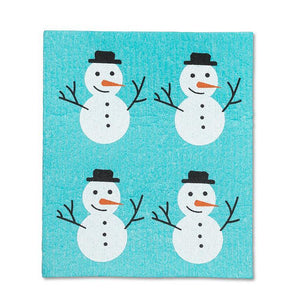 Snowman Dishcloths - Set of 2