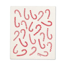 Load image into Gallery viewer, Candy Cane Dishcloths - Set of 2
