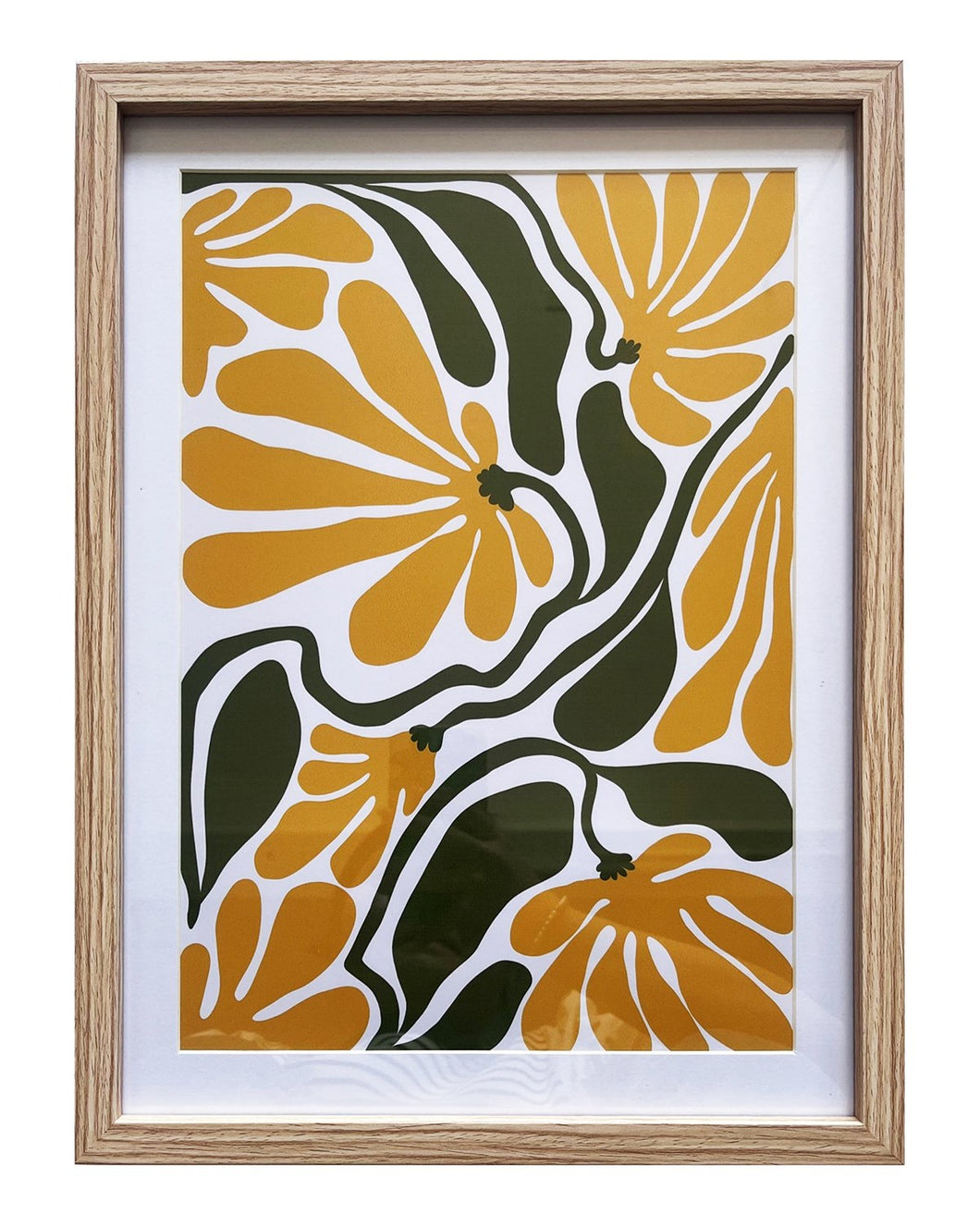 Yellow Blooms Print