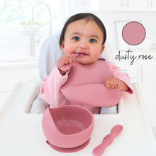 Load image into Gallery viewer, Infant Training Spoons For Self Feeding - Dusty Rose
