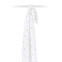 Load image into Gallery viewer, Swaddle Blanket Muslin Cotton - Bees
