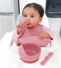 Load image into Gallery viewer, Infant Training Spoons For Self Feeding - Dusty Rose
