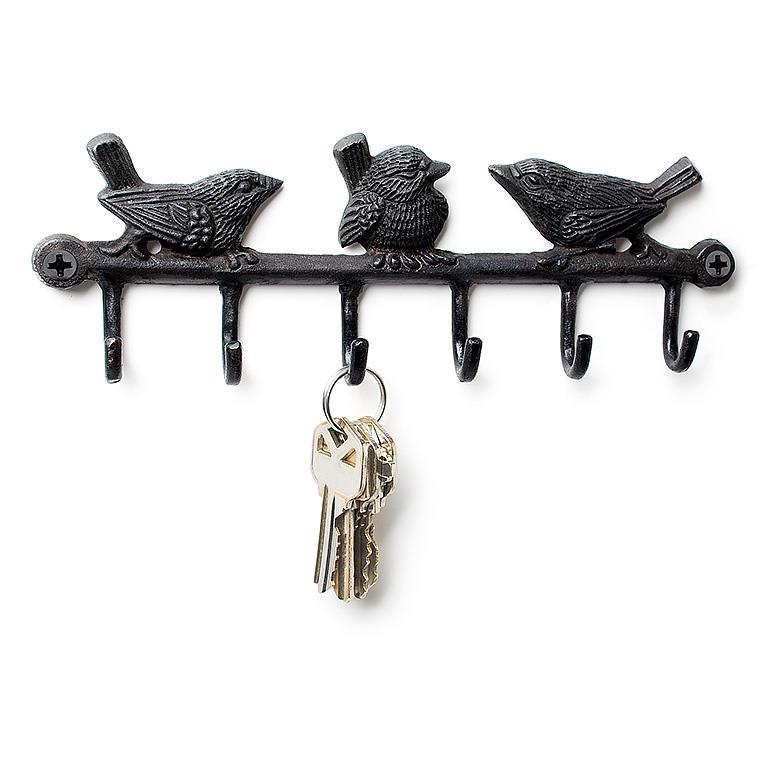 Triple Bird Wall Hook