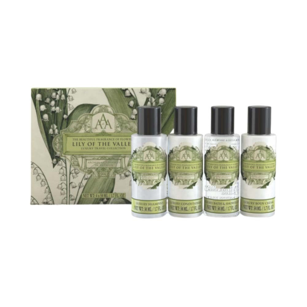 Lily of the Valley - 4 Pack Travel Bath & Body Collection