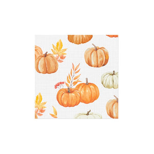 Pumpkin Patch Printed Cocktail Napkin