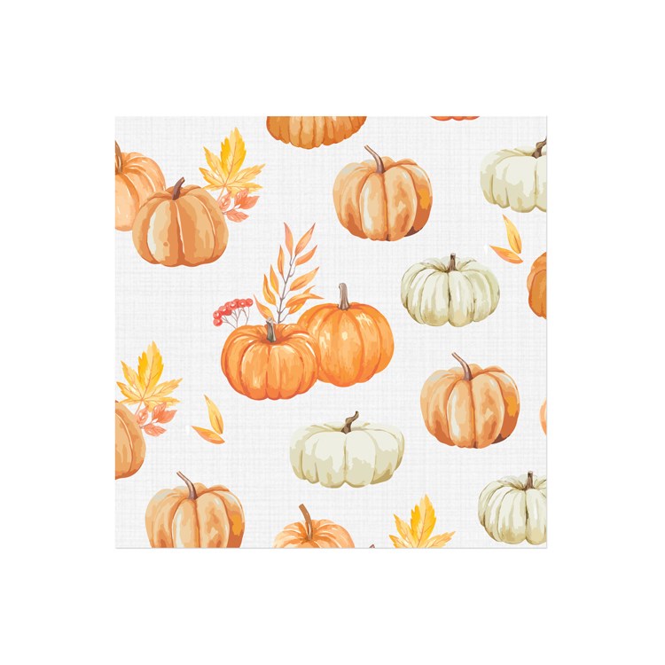 Pumpkin Patch Printed Luncheon Napkin