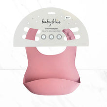 Load image into Gallery viewer, Silicone Bib - Dusty Rose
