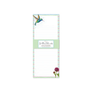 Hannah The Hummingbird Note Pad