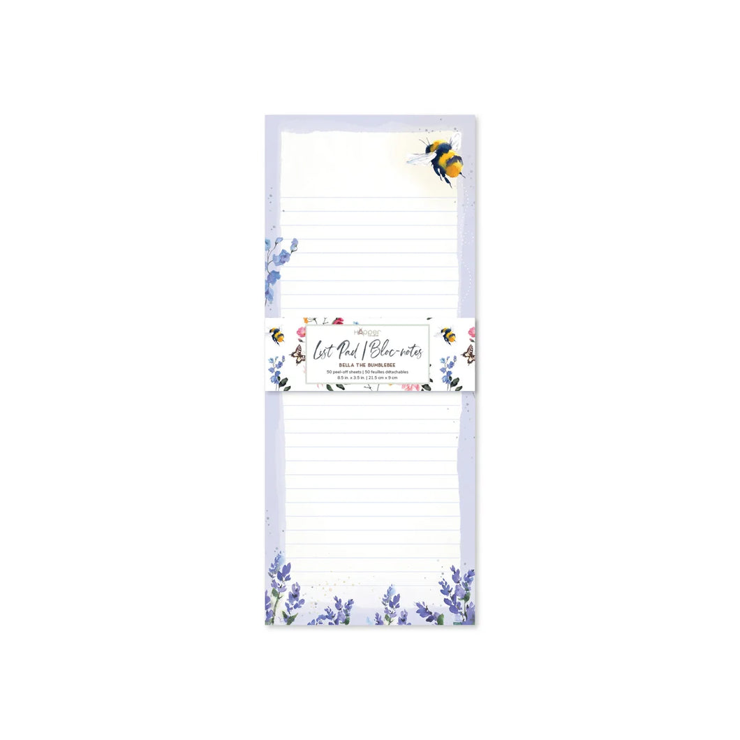 Bella The Bumblebee Note Pad