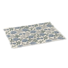 Load image into Gallery viewer, Blue Floral Placemat
