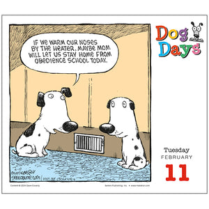 Dog Days 2025 Daily Calendar