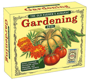 The Old Farmer’s Almanac – Gardening 2025 Daily Calendar