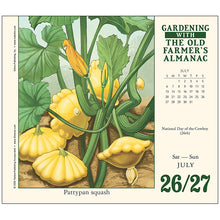 Load image into Gallery viewer, The Old Farmer’s Almanac – Gardening 2025 Daily Calendar
