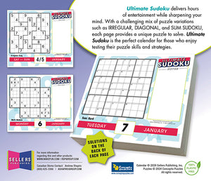 Ultimate Sudoku 2025 Daily Calendar