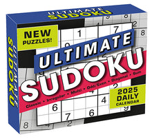 Load image into Gallery viewer, Ultimate Sudoku 2025 Daily Calendar
