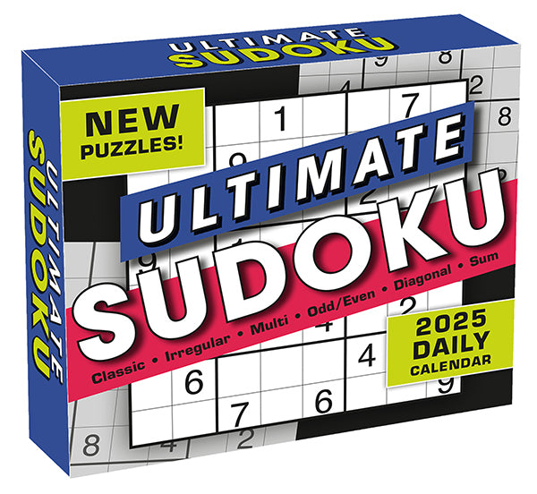 Ultimate Sudoku 2025 Daily Calendar