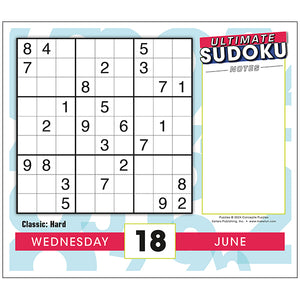 Ultimate Sudoku 2025 Daily Calendar