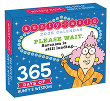 Load image into Gallery viewer, Aunty Acid 2025 Boxed Daily Calendar
