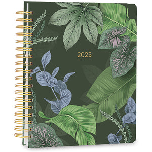 2025 Greenery Deluxe Hardcover Planner by La Scarlatte