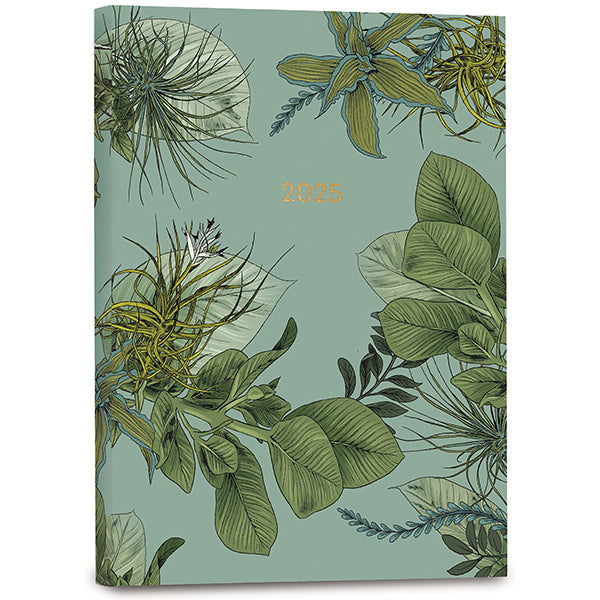 2025 Greenery Weekly Softcover Planner