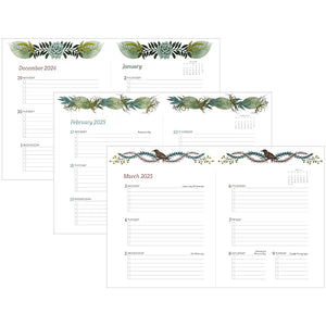 2025 Greenery Weekly Softcover Planner