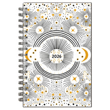 Load image into Gallery viewer, Celestial Dreams 2026 Design Essentials 16-Month Weekly Planner
