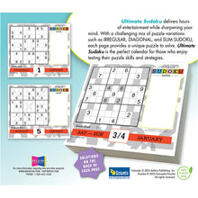 Load image into Gallery viewer, Ultimate Sudoku 2026 Daily Calendar
