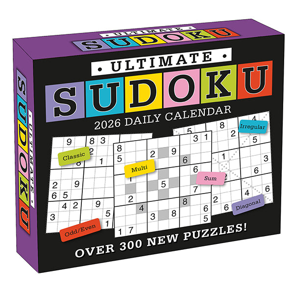 Ultimate Sudoku 2026 Daily Calendar