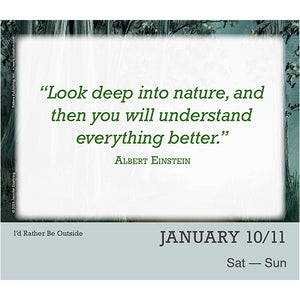 I’d Rather Be Outside 2026 Boxed Daily Calendar