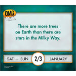 Load image into Gallery viewer, OMG Facts 2027 Daily Calendar
