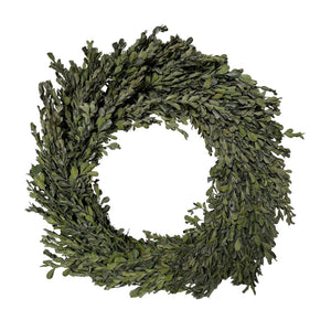 Preserved Boxwood 22" Wreath