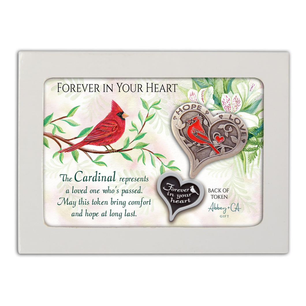Hope & Love Cardinal Pocket Token