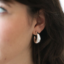 Load image into Gallery viewer, Amplified Arc Hoops - Silver
