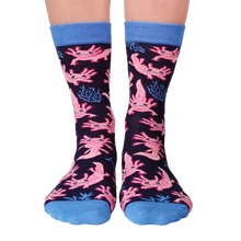 Load image into Gallery viewer, Axolotl Socks - For Her
