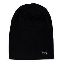 Load image into Gallery viewer, Slouchy Beanie - Black
