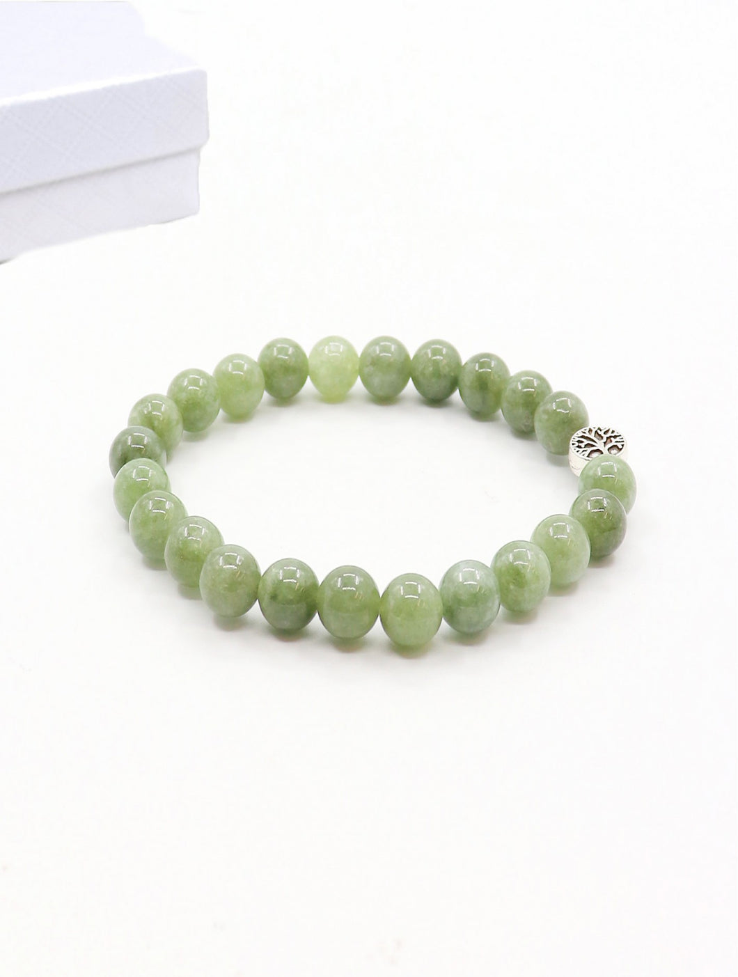 Jade Blessing Bead Bracelets with Gift Box