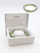 Load image into Gallery viewer, Jade Blessing Bead Bracelets with Gift Box
