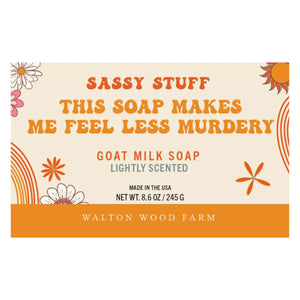 Less Murdery Goat Milk Soap