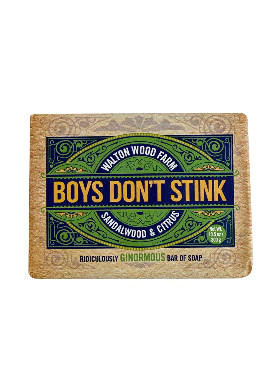 Boys Don’t Stink Soap - Sandalwood & Citrus Spice