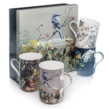 Load image into Gallery viewer, Bateman &#39;Birds&#39; Set of 4 Mugs
