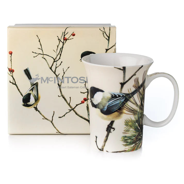 Bateman 'Chickadees' Crest Mug