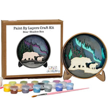Load image into Gallery viewer, Bear Shadow Box Kit
