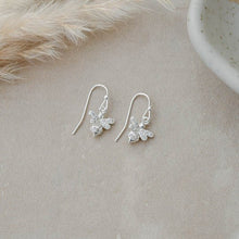 Load image into Gallery viewer, Bee Yourself Earrings - Silver
