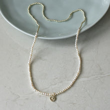 Load image into Gallery viewer, Bloom Loop Necklace/Bracelet - Gold/Pearl
