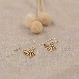 Burst Earrings - Gold