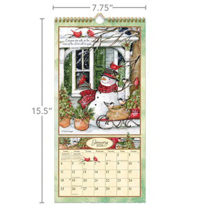 Proud Rooster 2026 Lang Vertical Calendar