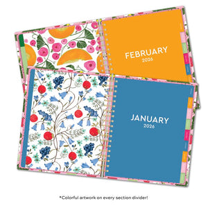 Fruits 2026 Deluxe Hardcover Planner
